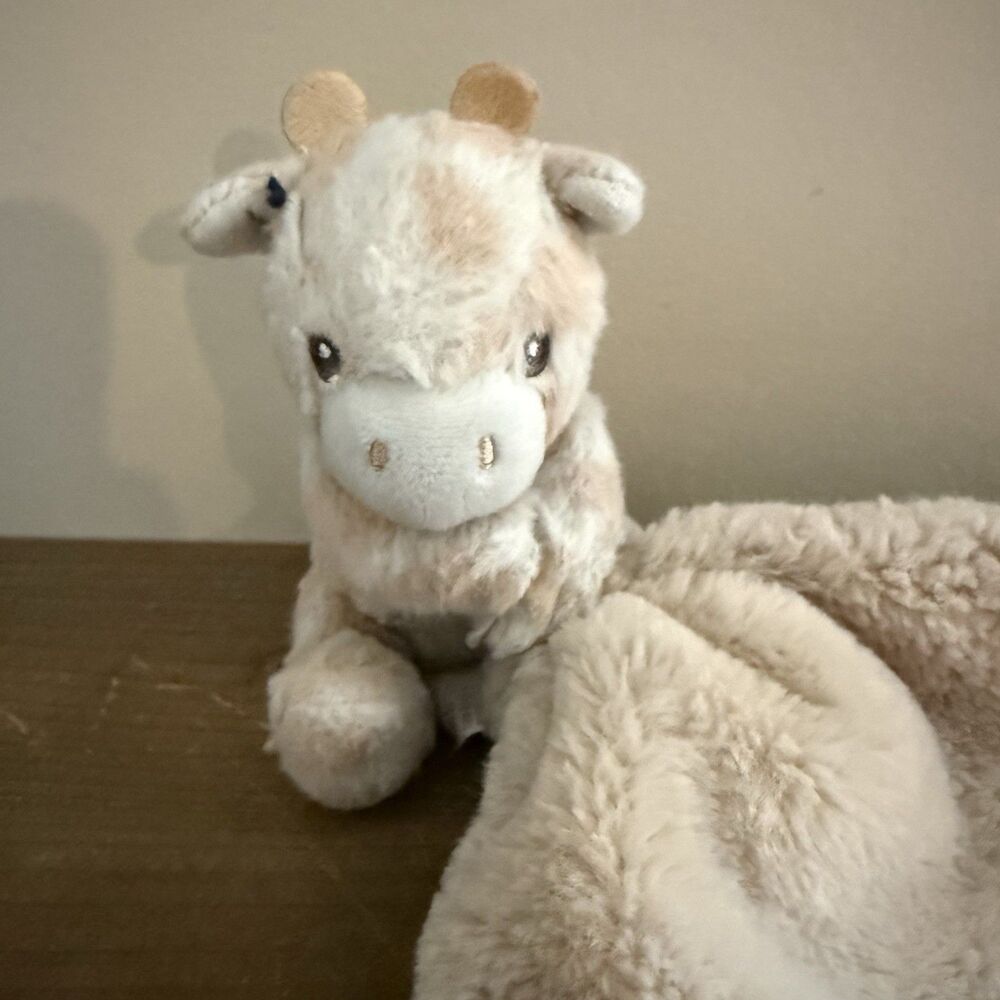 Kelly Toys Baby Cow Lovey Security blanket Baby So Soft!